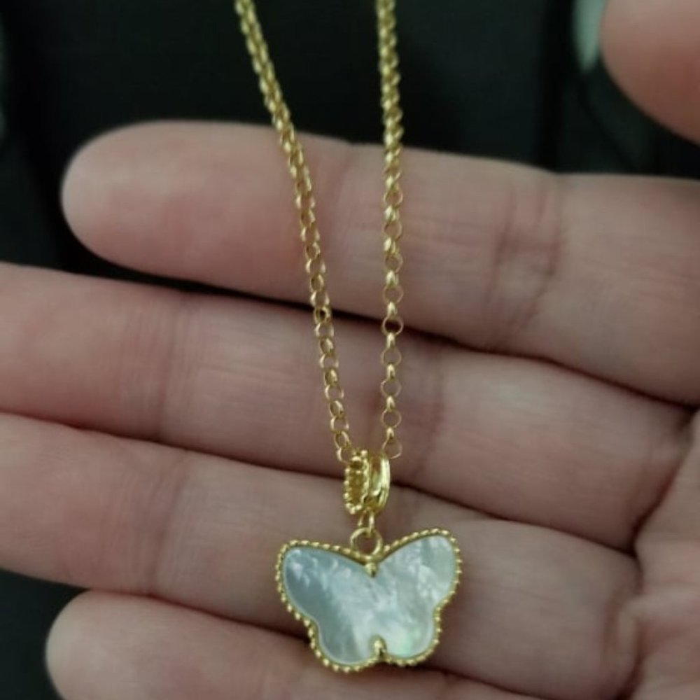 Set of earring and necklace with pendant - Picture 4 of 10